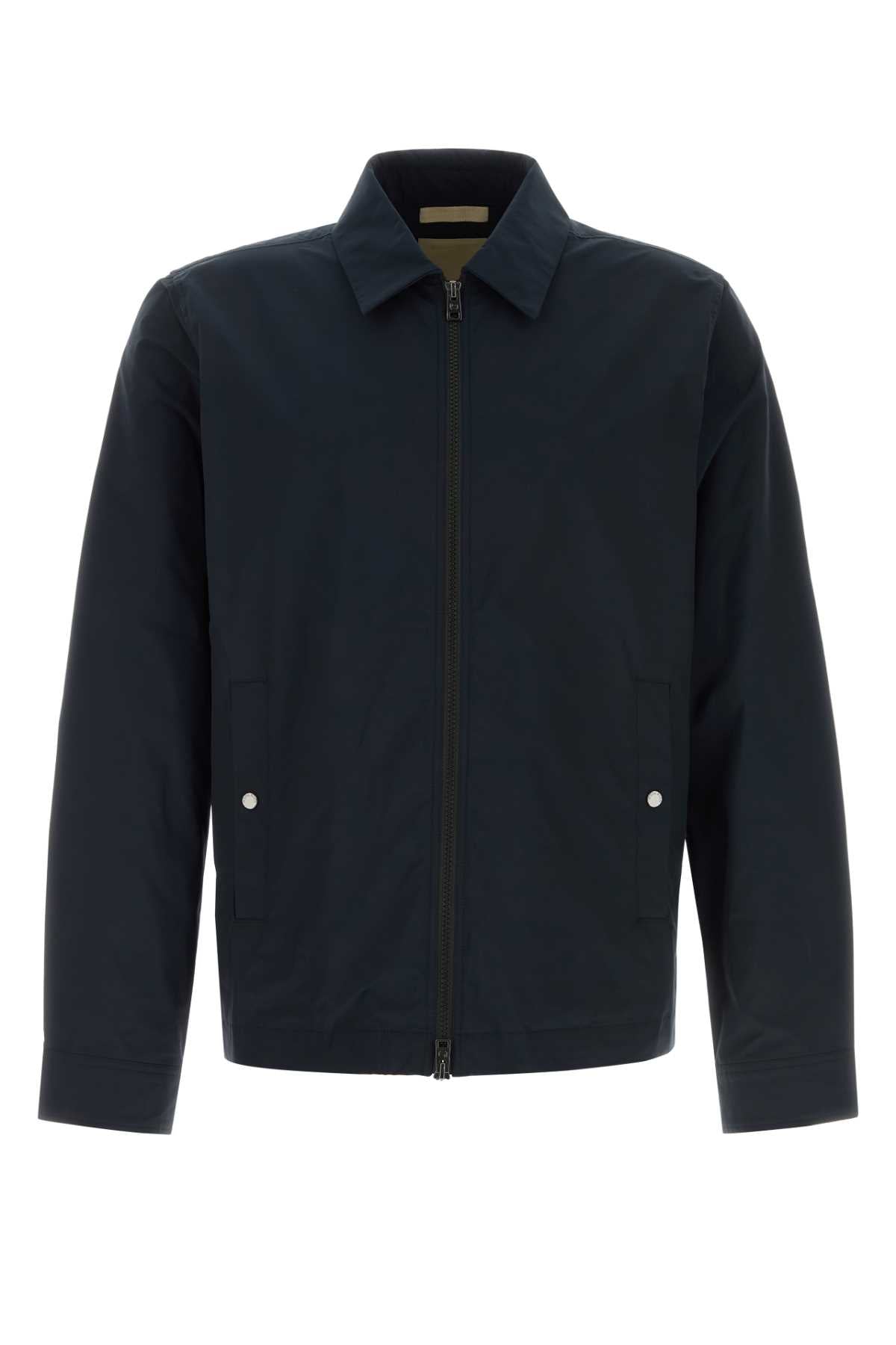 Woolrich Urban Timber Overshirt Jacket — Navy