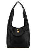 Saint Laurent Tanger Shoulder Bag — Black
