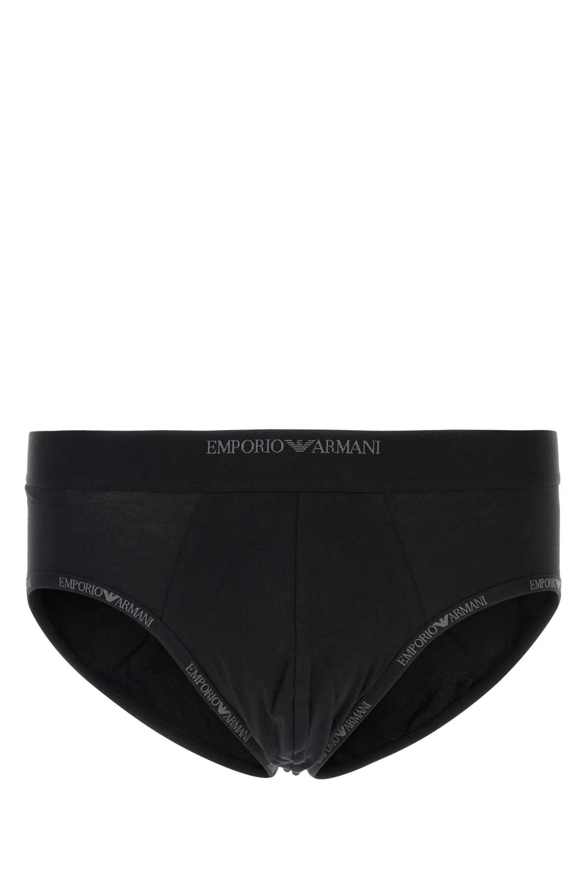 Emporio Armani Brief Brief — Black