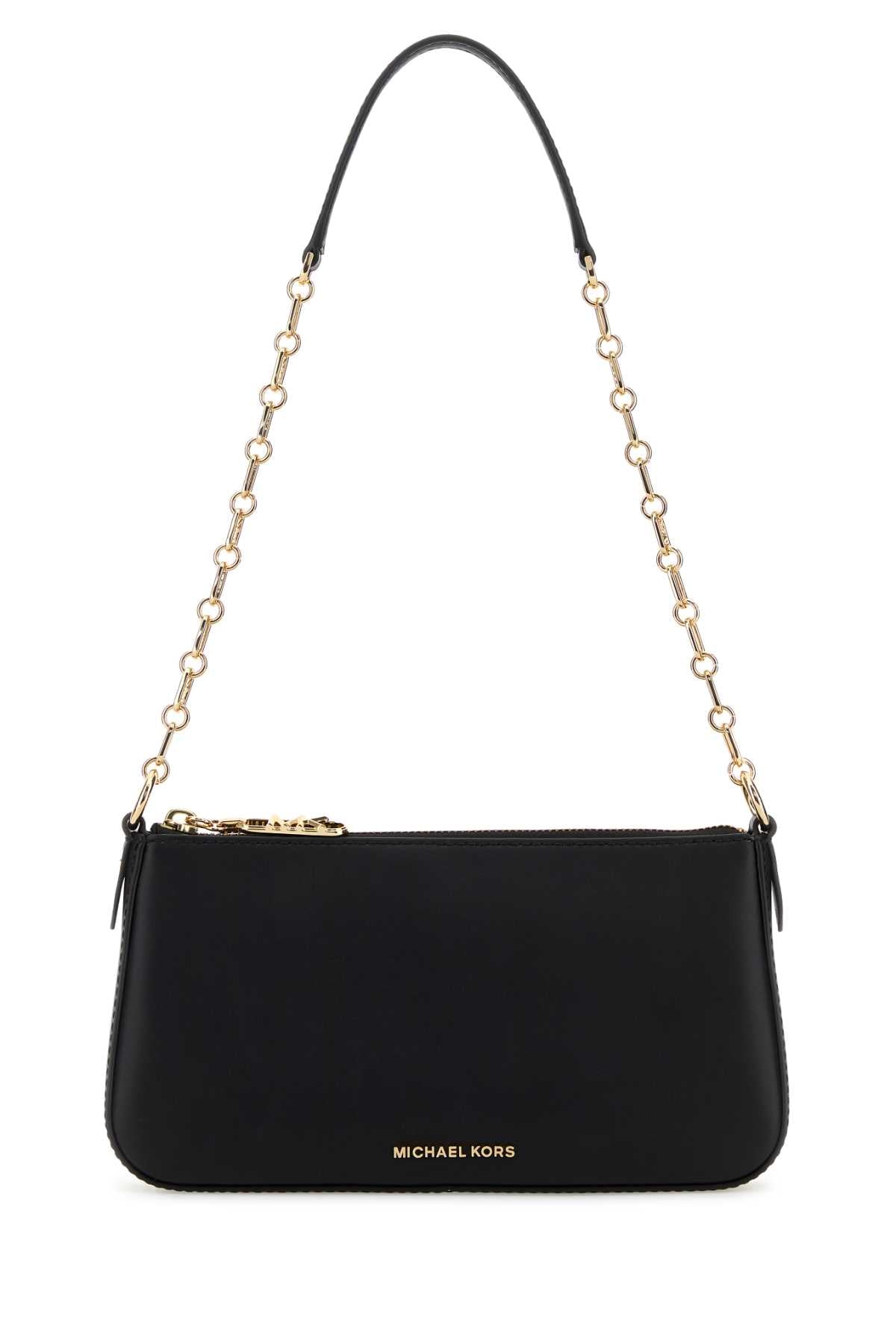 Michael By Michael Kors Chain Shoulder Bag — Black