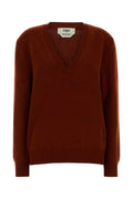 Fendi Cashmere Sweater — Brown