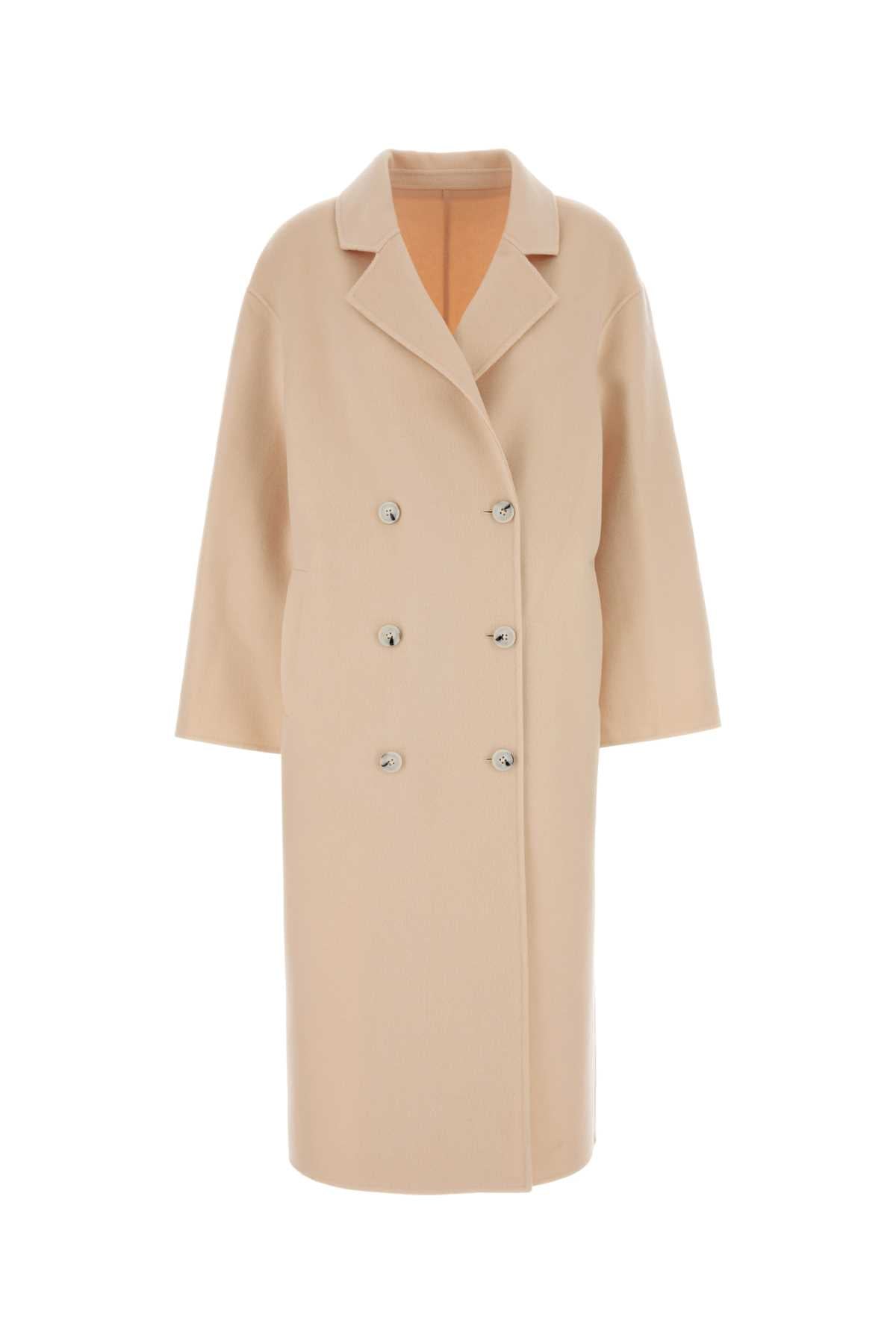 Loulou De Saison Long Coat — Beige