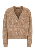Versace Sweater Cardigan — Brown