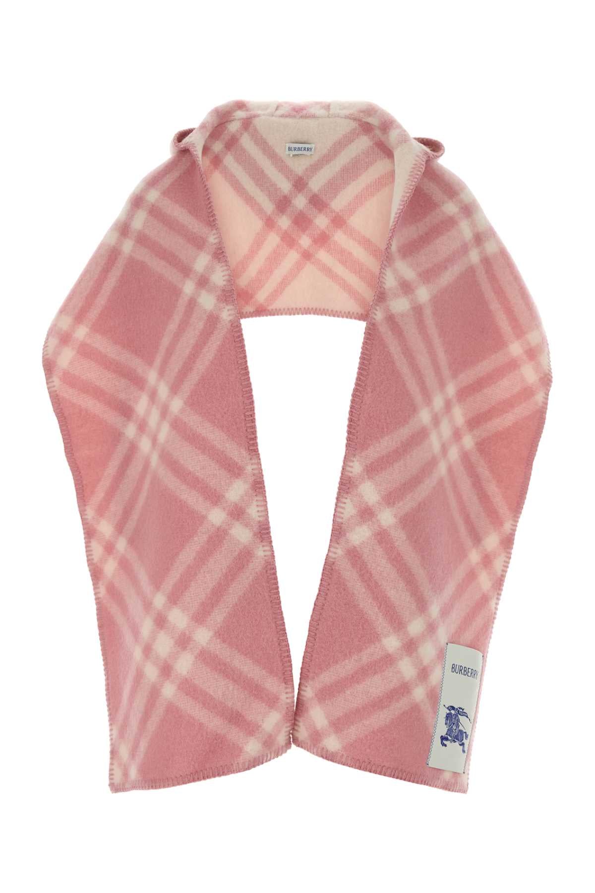 Burberry Tbar Scarf — Pink