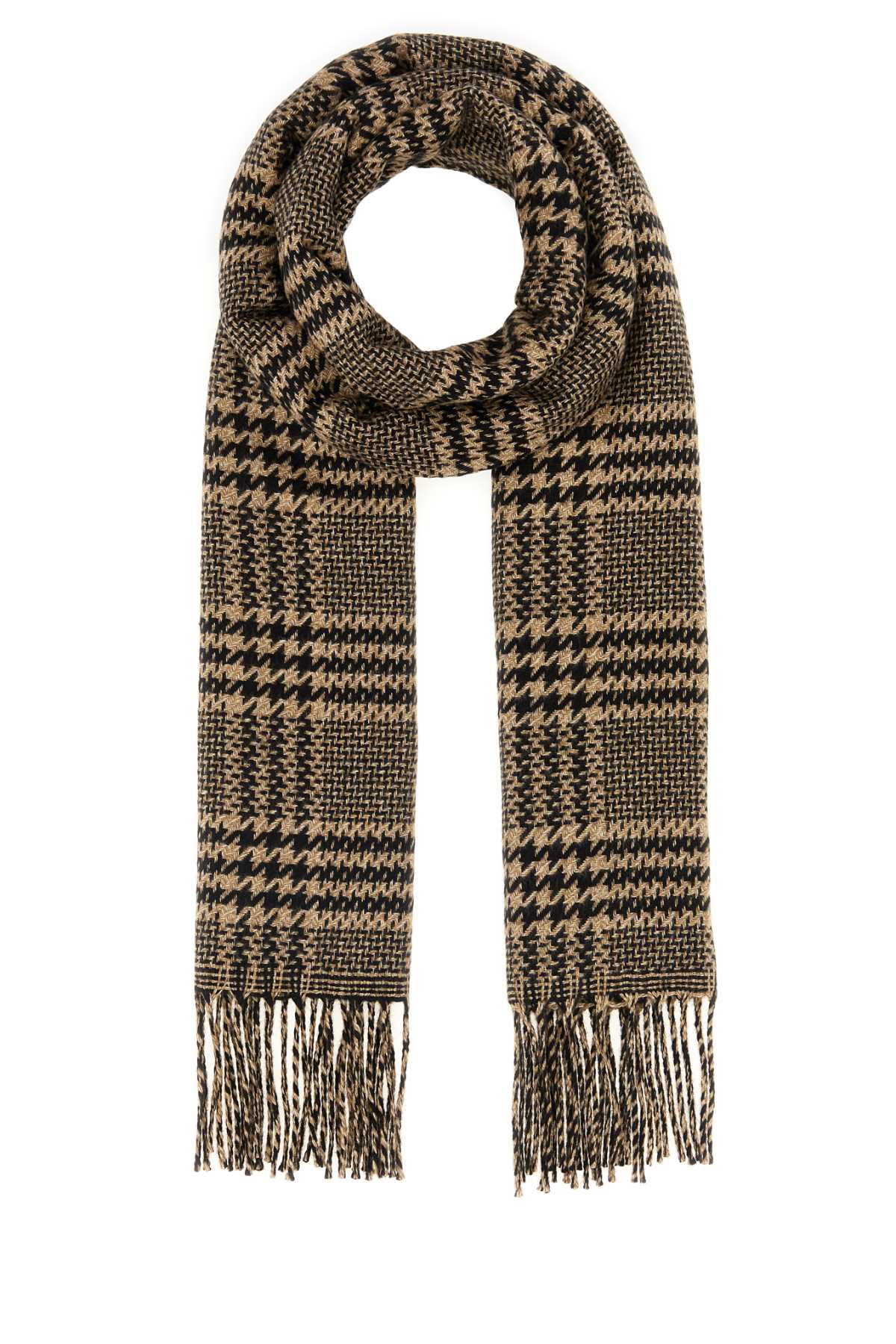 Saint Laurent Prince Scarf — Black