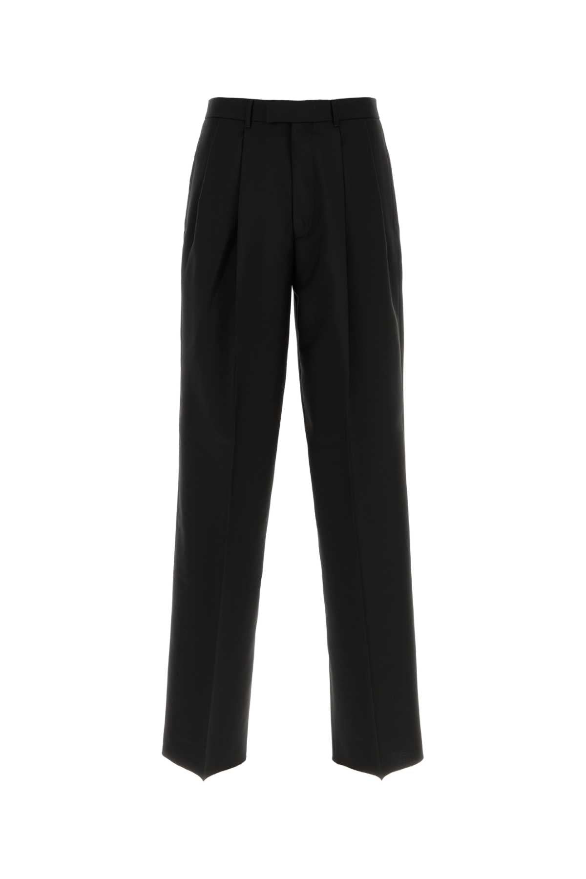 Givenchy Wool Mohair Trousers — Black