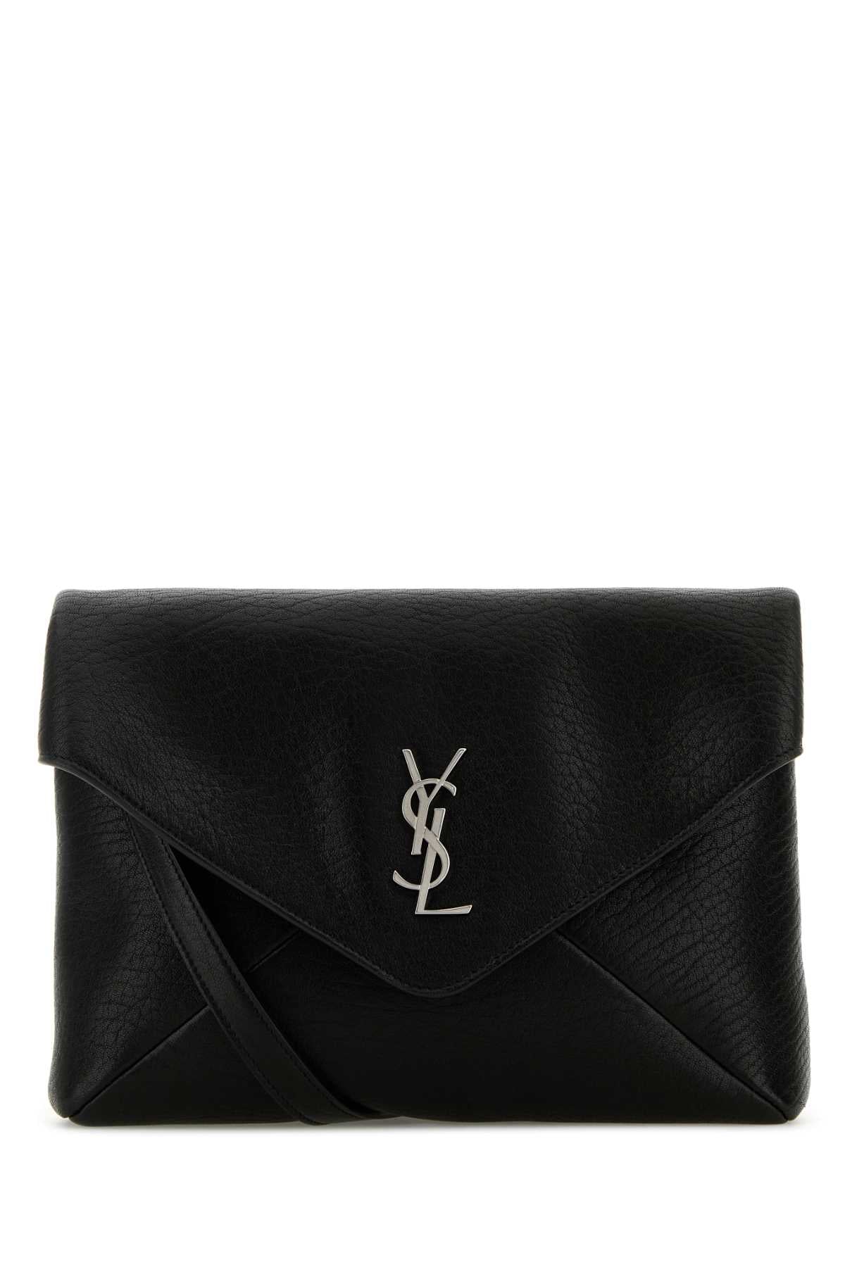 Clutch Saint Laurent Cassandra — Negro