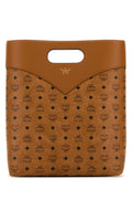 MCM Diamond VLM Tote Bag — Cognac