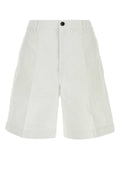 Nine In The Morning Bermuda Shorts — White