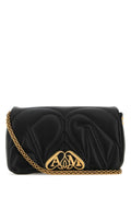 Alexander McQueen Seal Shoulder Bag — Black