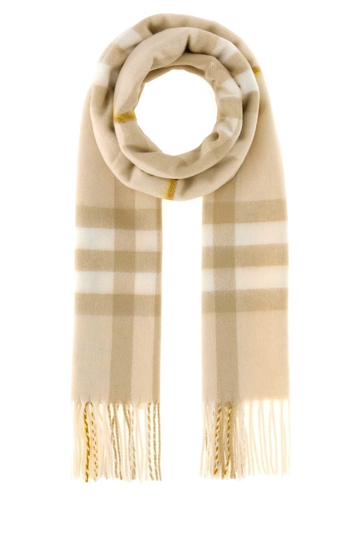 Burberry Giant Scarf — Beige