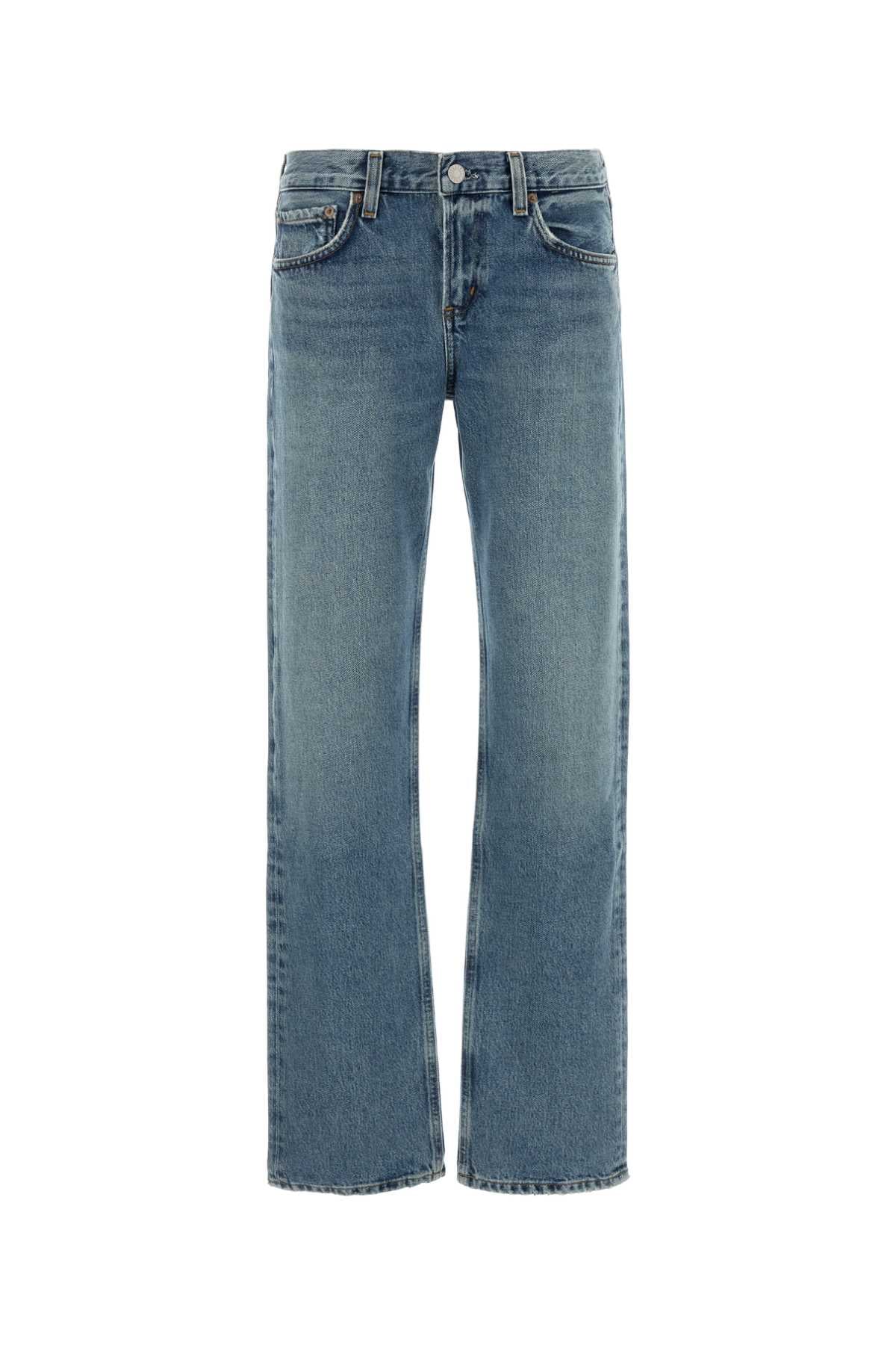 Agolde Downtown Jeans — Blue
