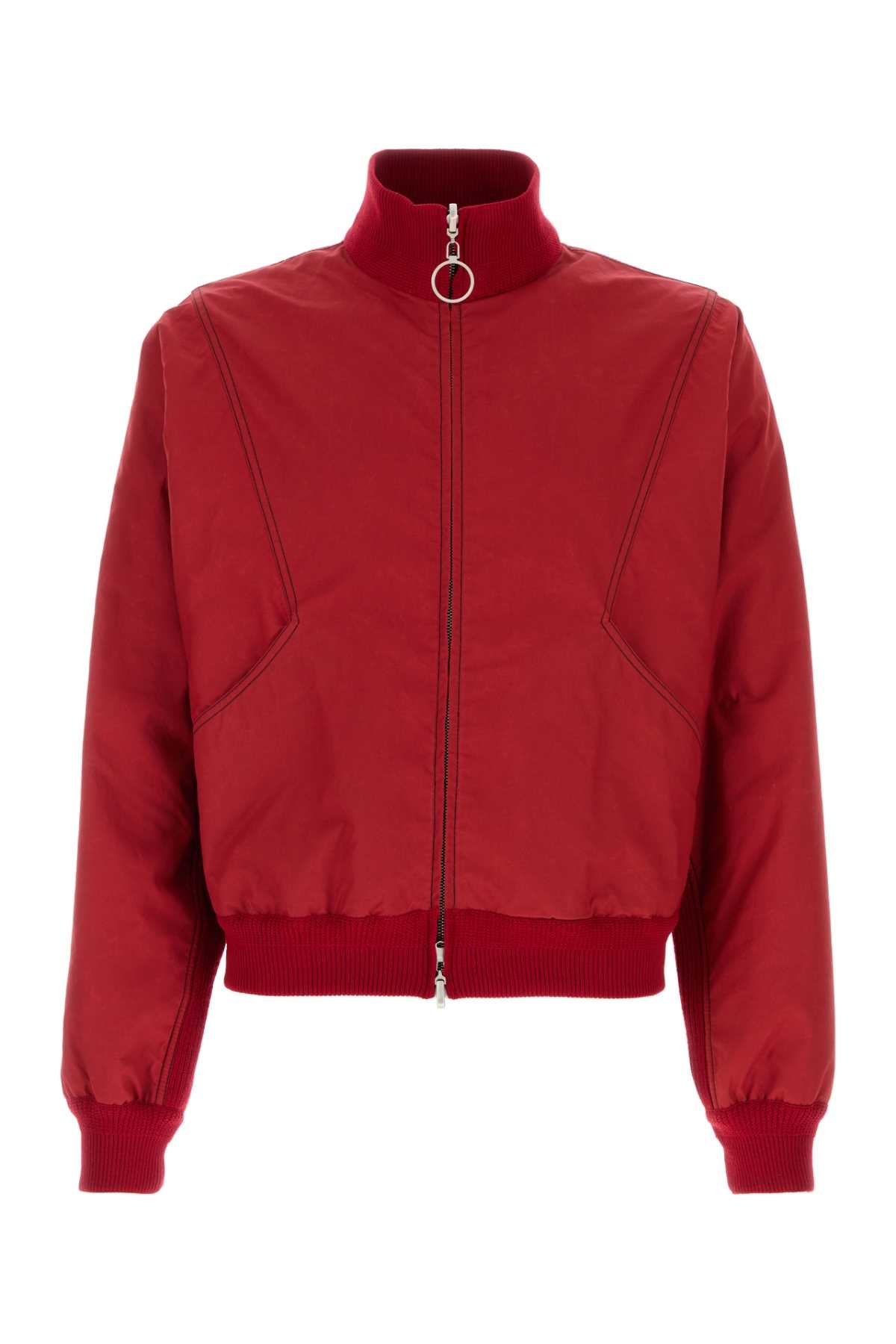 1989 Studio Cotton Bomber Jacket — Red