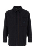 Fendi Embroidery Jacket — Blue