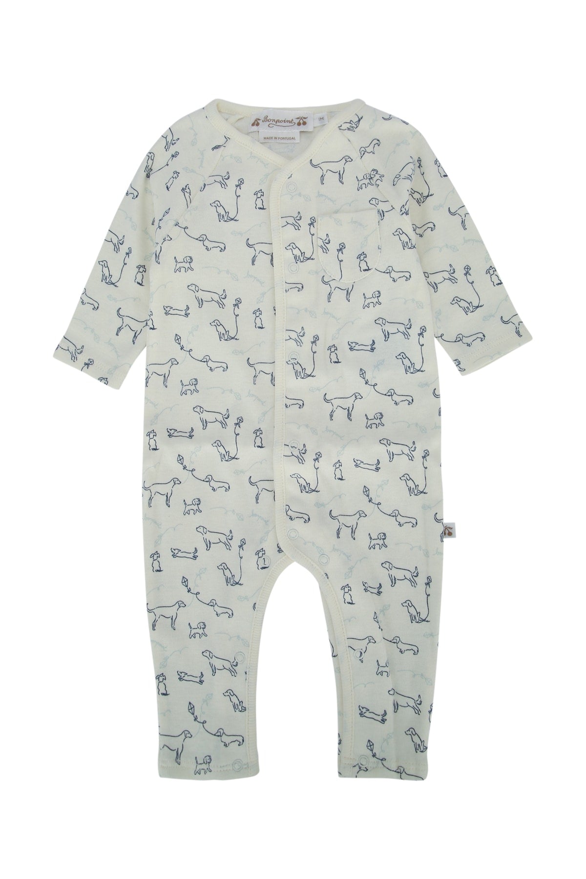 Bonpoint Underwear Bodysuit — Cream