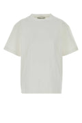 Carven Cotton T-shirt — Beige