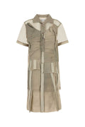 Maison Margiela Dress Shirt Dress — Beige