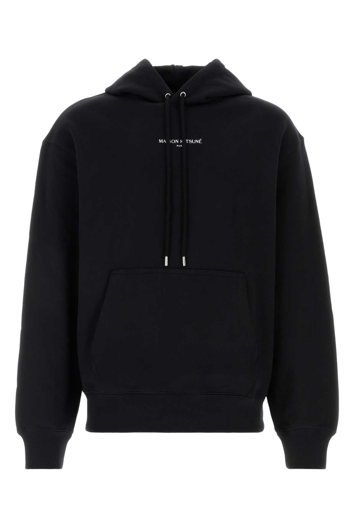 Maison Kitsune Kitsuné Hoodie — Black