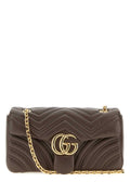 Gucci GG Marmont Shoulder Bag — Brown