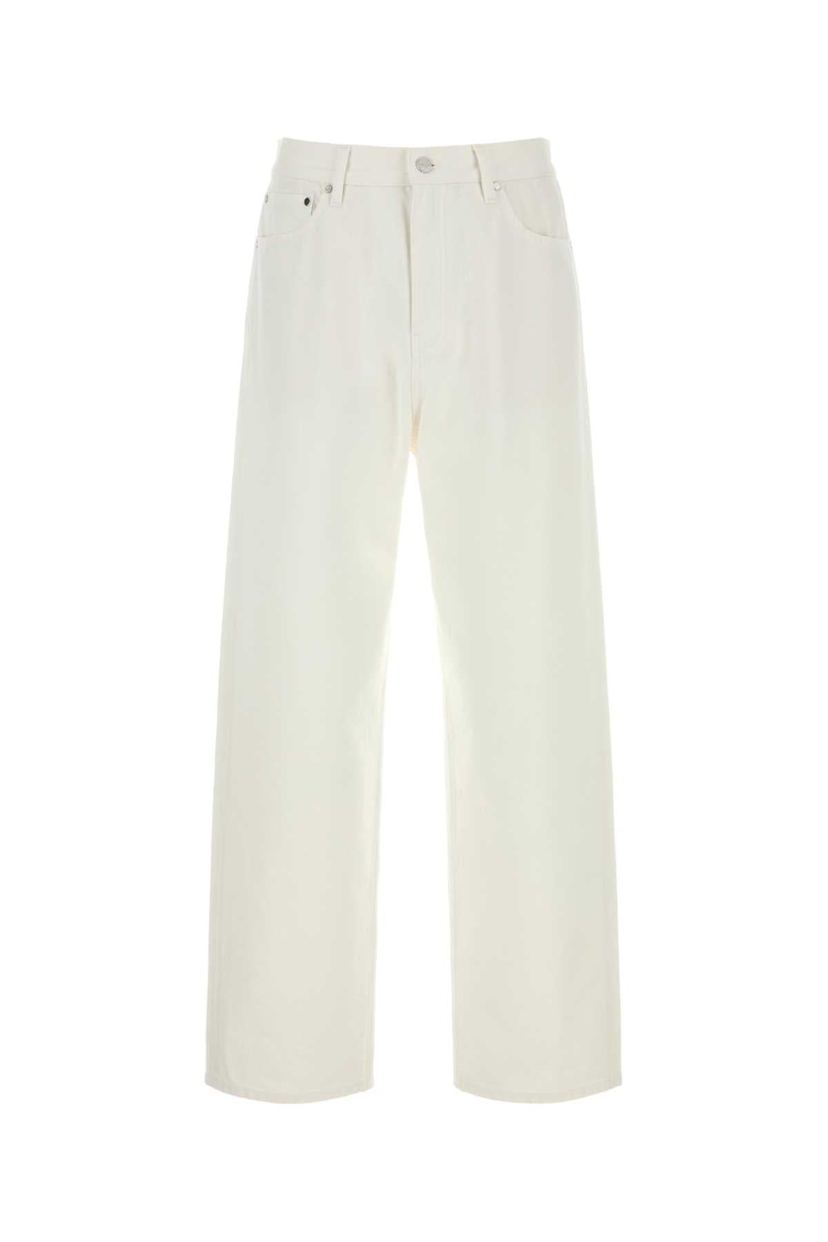 Jil Sander Trouser Jeans — White