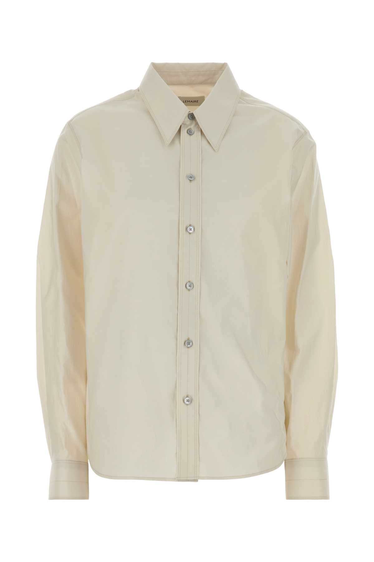 Lemaire Collar Shirt — Beige