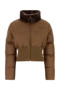 Fendi Heritage Down Jacket — Camel