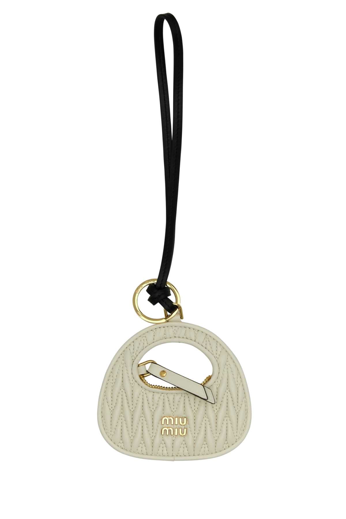 Miu Miu Aventure Key Case — White