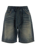 Amiri Denim Denim Shorts — Blue
