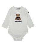 Moncler Jr Ensemble Bodysuit — White