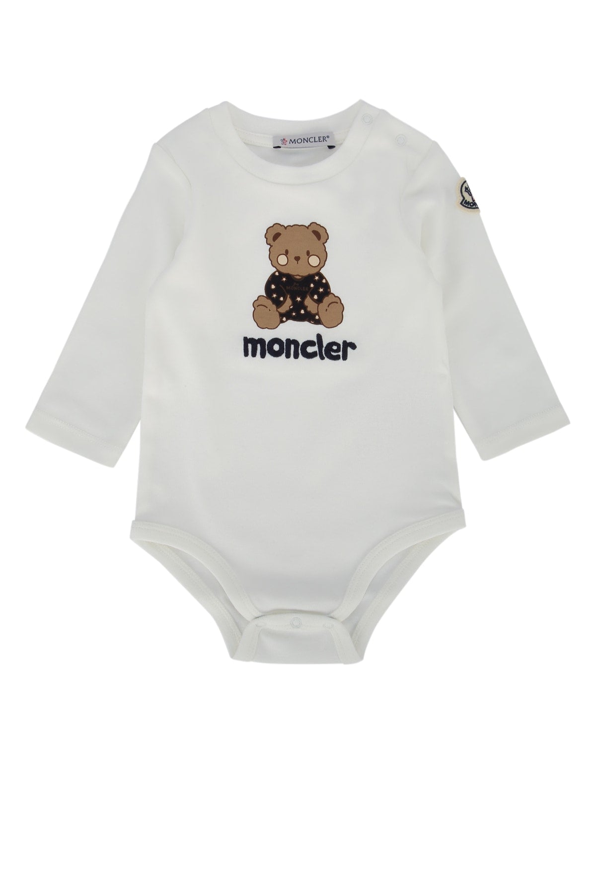 Moncler Jr Ensemble Bodysuit — White