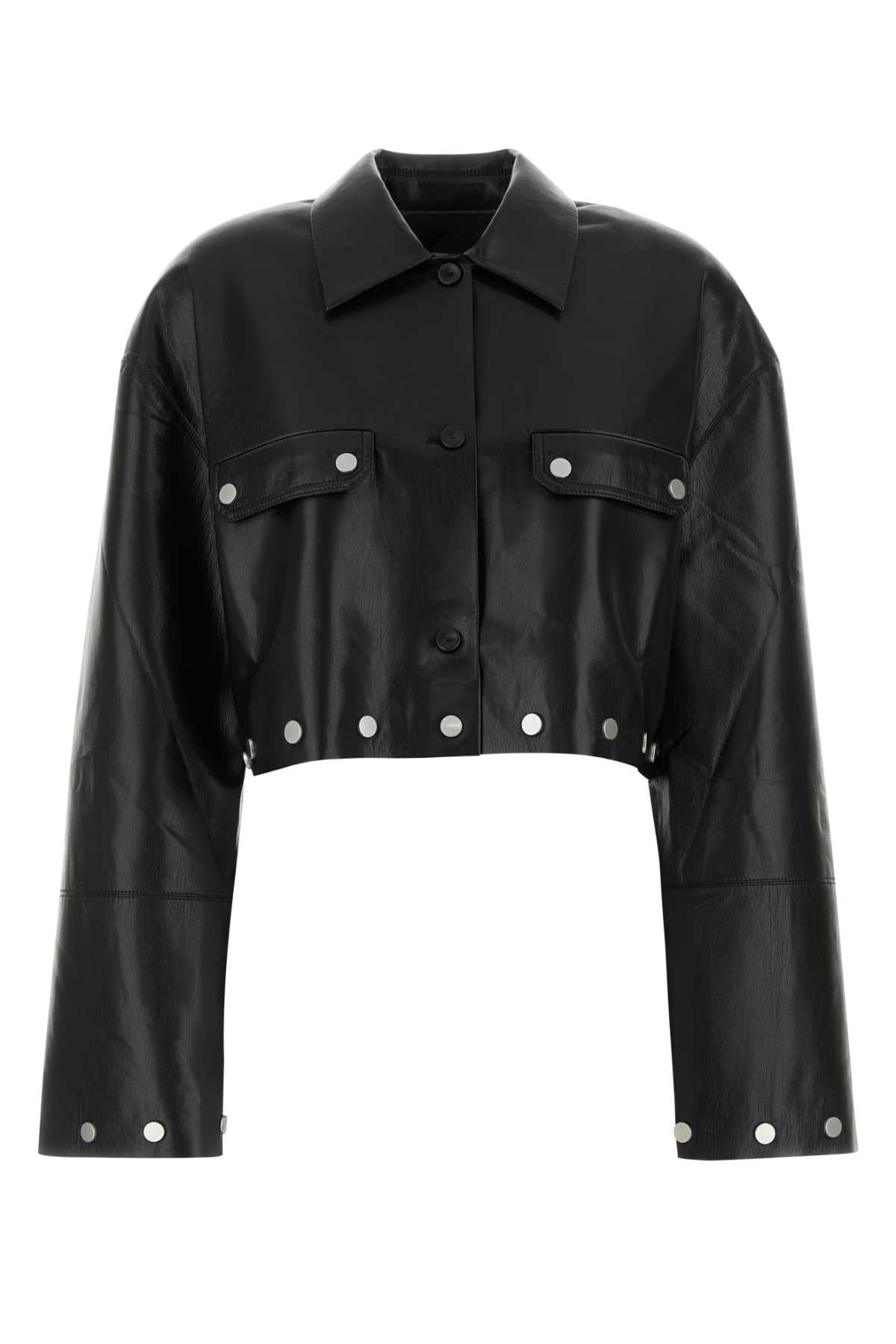 Nanushka Kassie Jacket — Black