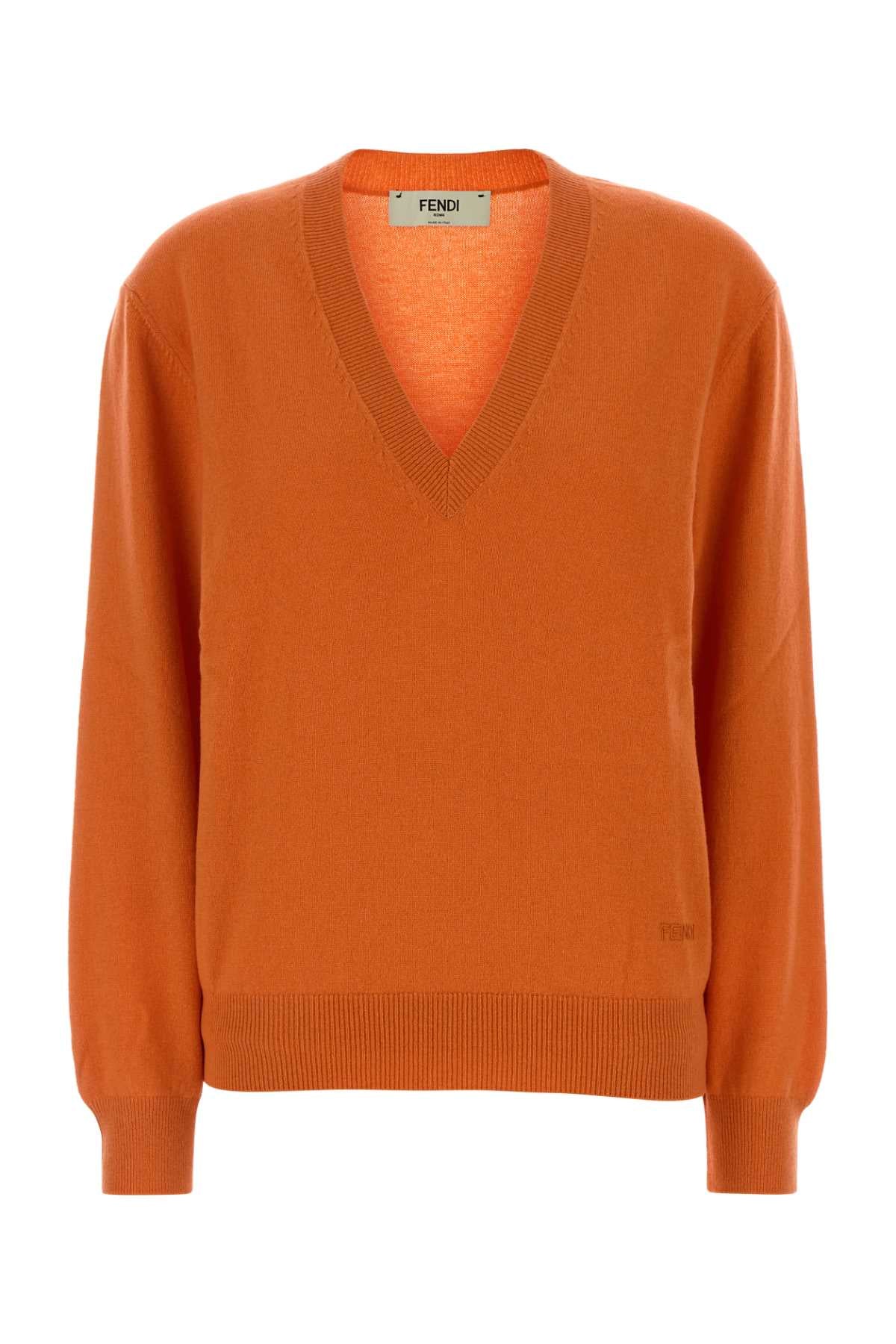 Fendi Light Sweater — Orange