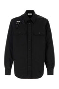 Alexander McQueen Harness Utility Shirt — Black
