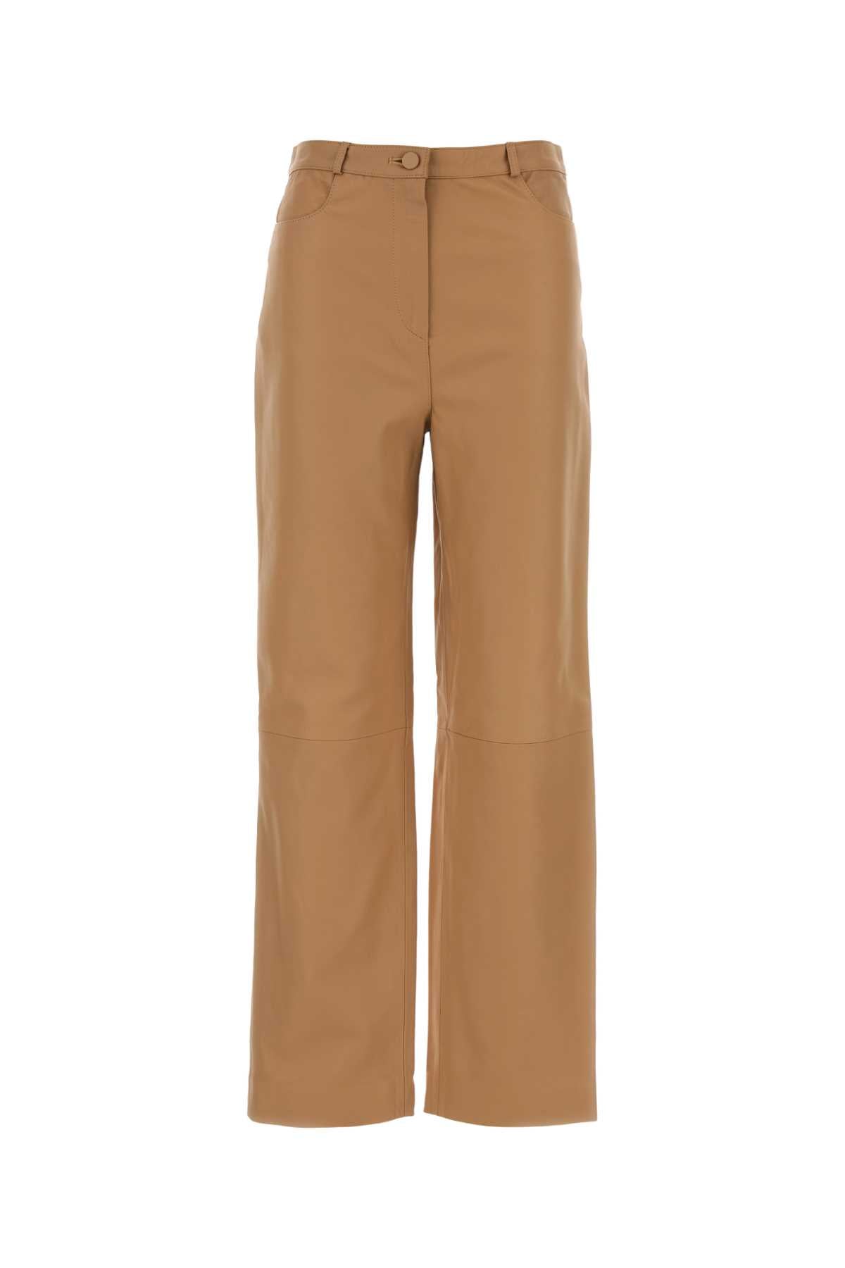 Loulou De Saison Sienna Trousers — Beige