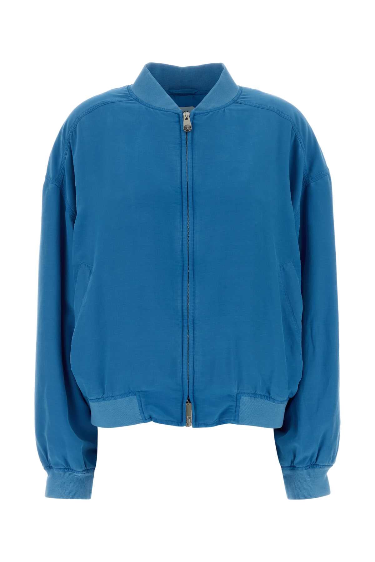 Versace Overdyed Jacket — Blue