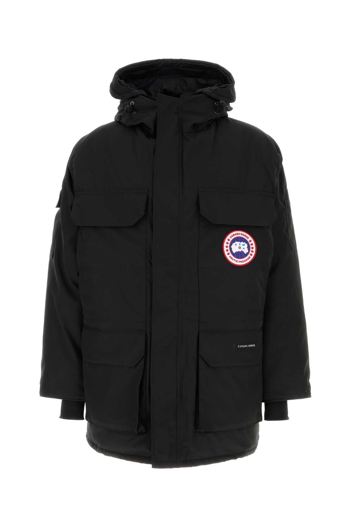 Canada Goose Parka Down Jacket — Black