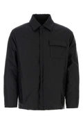 Valentino Garavani Nylon Toile Iconographe Shirt — Black
