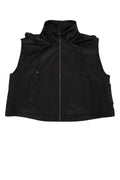 Fendi Hooded Vest — Black