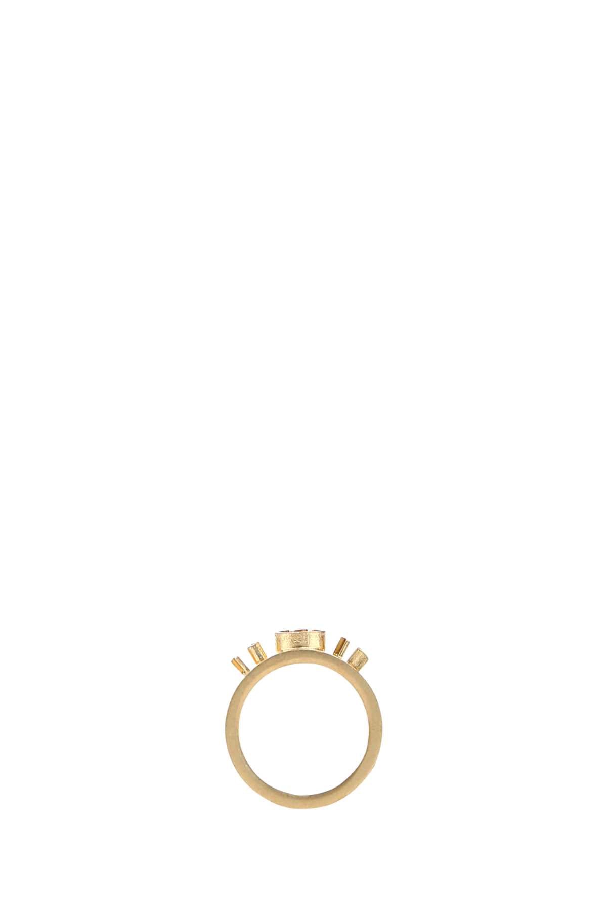 Maison Margiela Gold-Finished Sterling Silver Ring — Gold