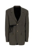Balenciaga Tailored Blazer — Brown
