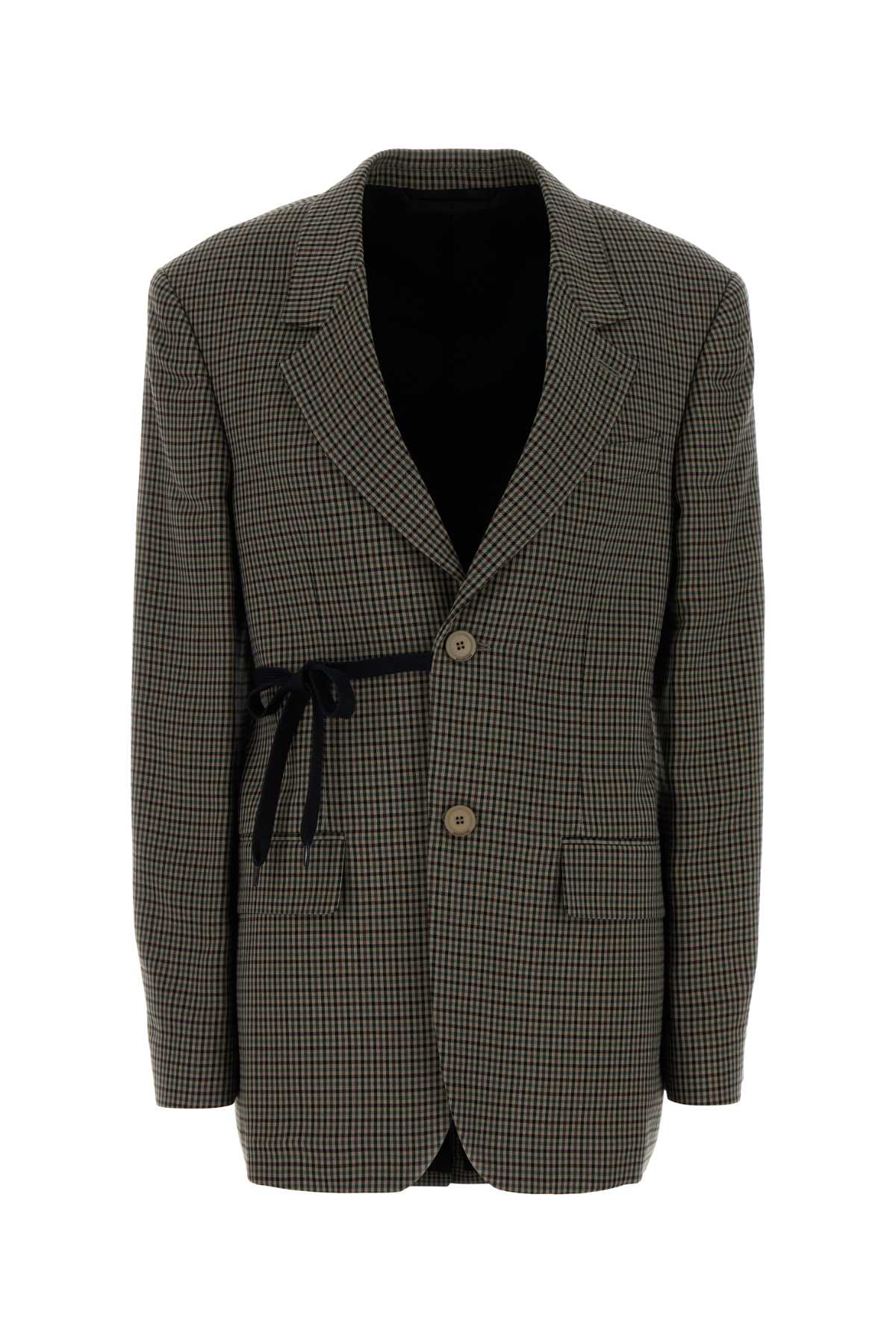 Balenciaga Tailored Blazer — Brown