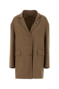 Ermanno Scervino Monopetto Coat — Beige