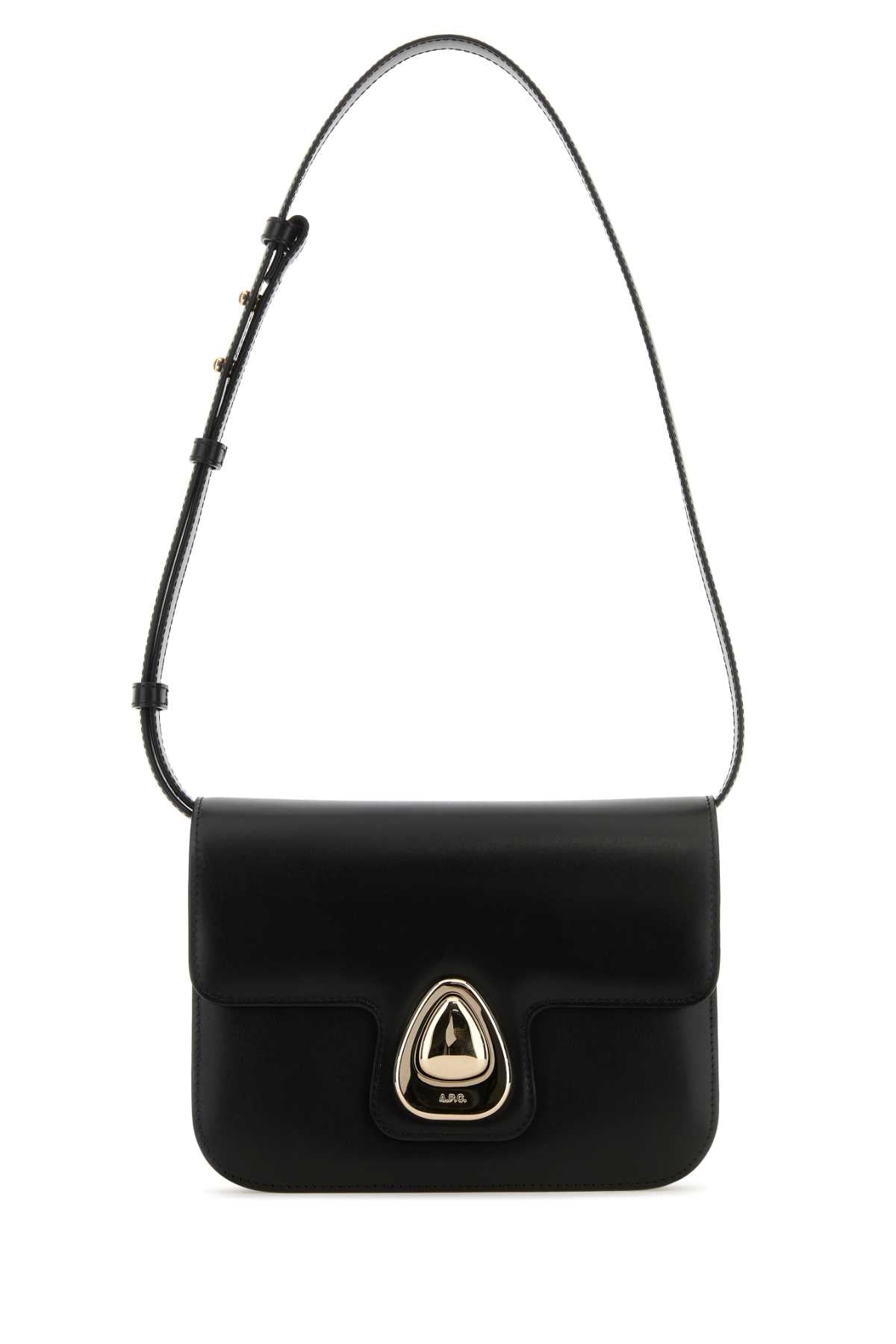 A.P.C. Astra Crossbody Bag — Black