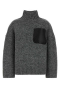 JW Anderson Patch Sweater — Gray