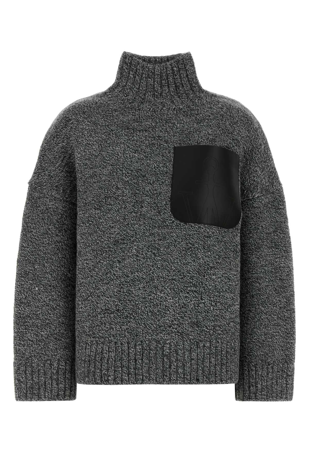 JW Anderson Patch Sweater — Gray