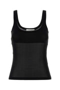 Max Mara Biada Tank Top — Black