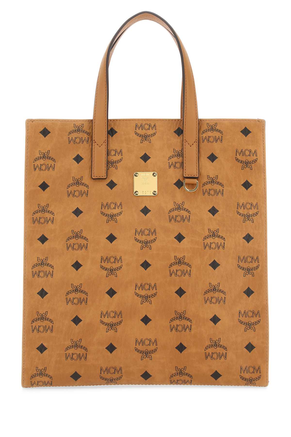 MCM Aren Tote Bag — Beige