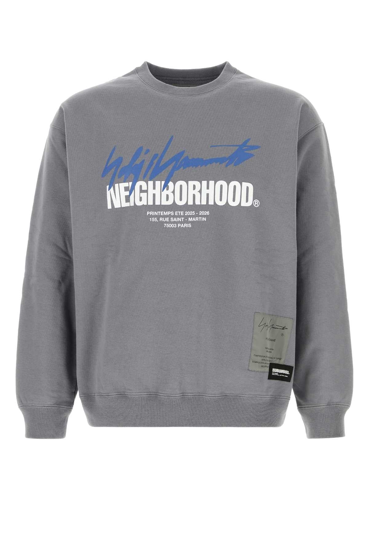 Yohji Yamamoto Shirt Sweatshirt — Gray