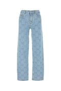 Kenzo Weave Stone Jeans — Blue