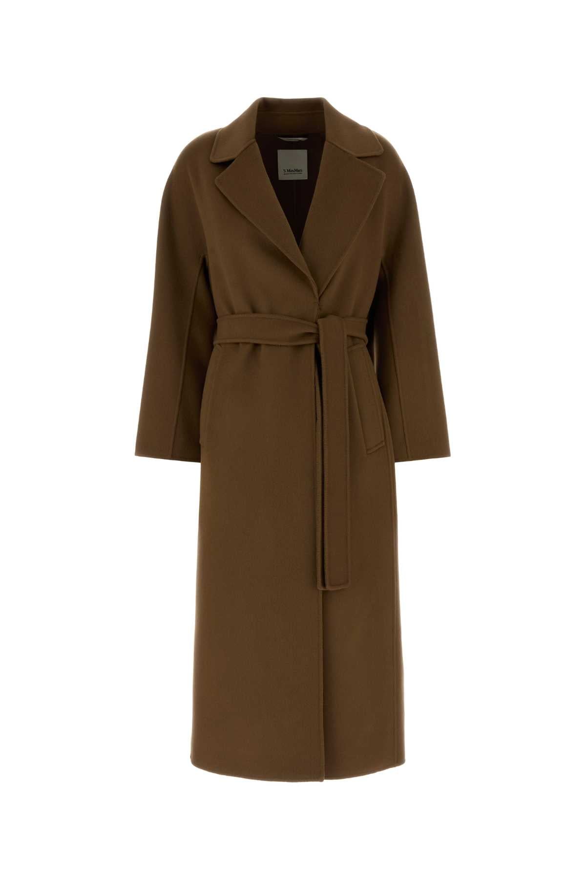 S Maxmara Penelope Coat — Brown